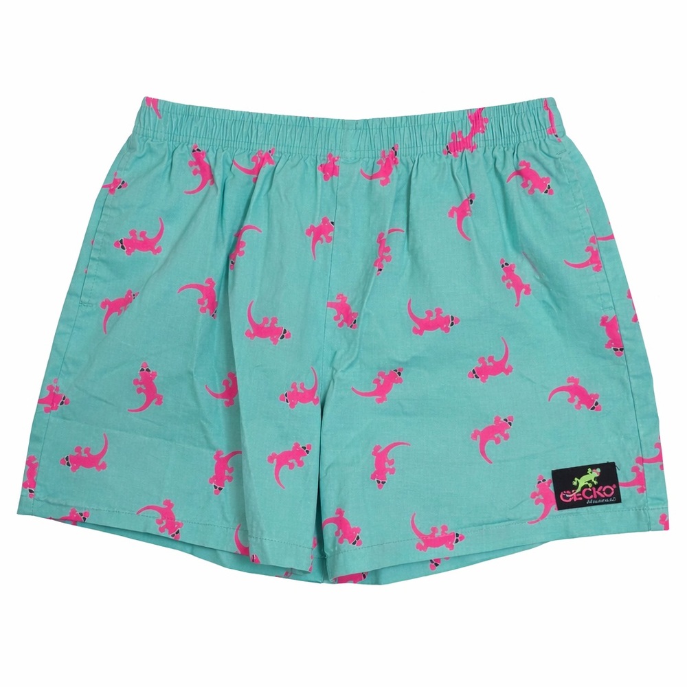 Retro Wild Jade Gecko OG Cotton Shorts Size XL